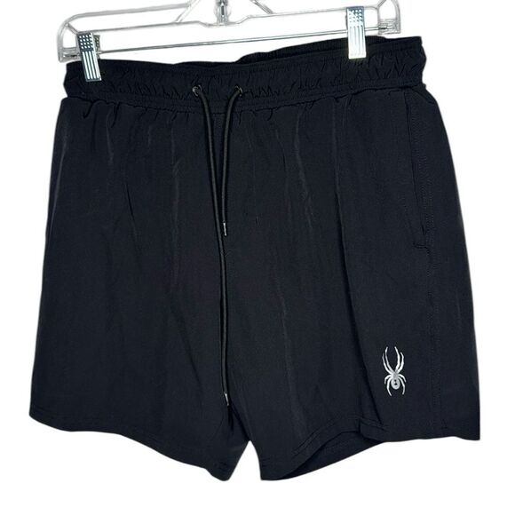 Spyder Men’s Black Shorts. - Picture 1 of 5